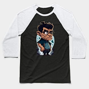 I Think You Should Leave Caricature Art Baseball T-Shirt